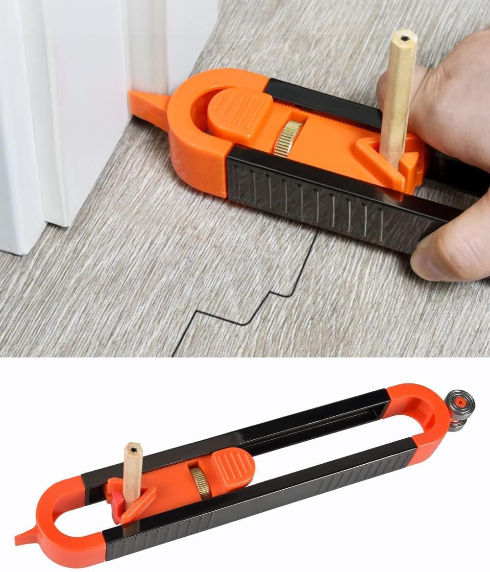 Woodworking Essentials - Contour Gauge Scribing Tool, Precise Profile