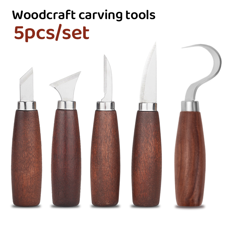 Woodworking Knives - 5pcs tools for wood carving Chisel