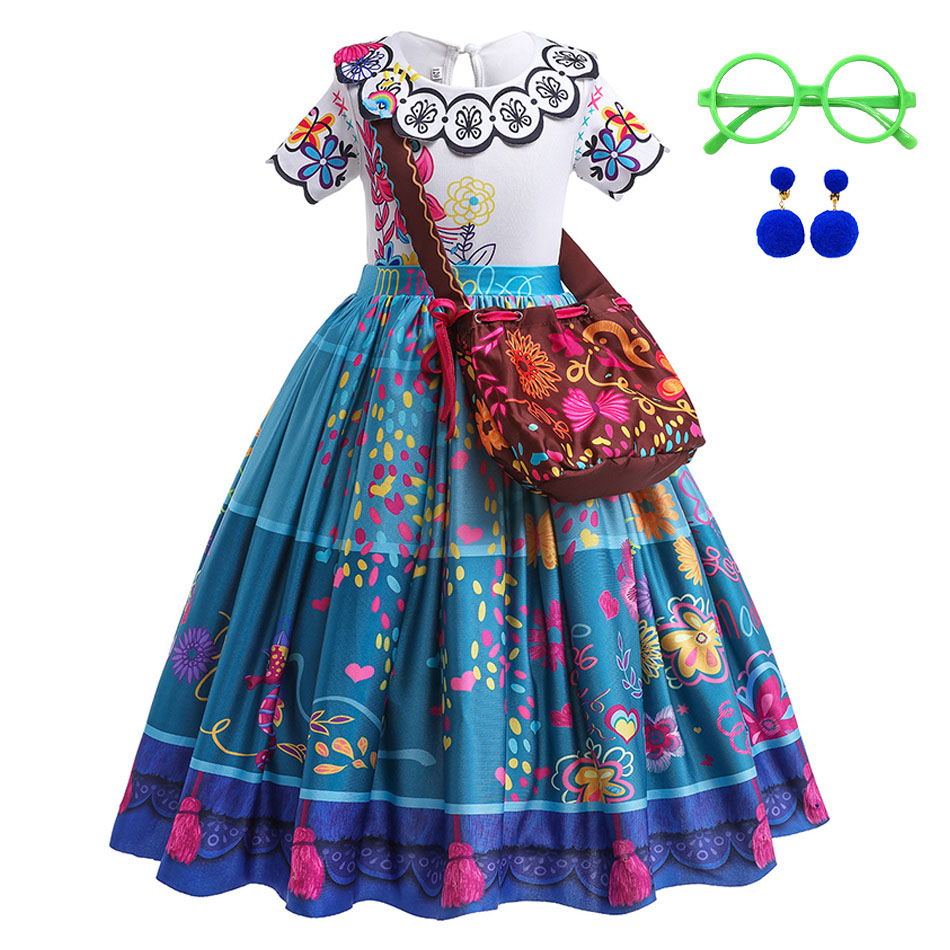 Woodworking Women - Girls Princess Costume Children Encanto Halloween