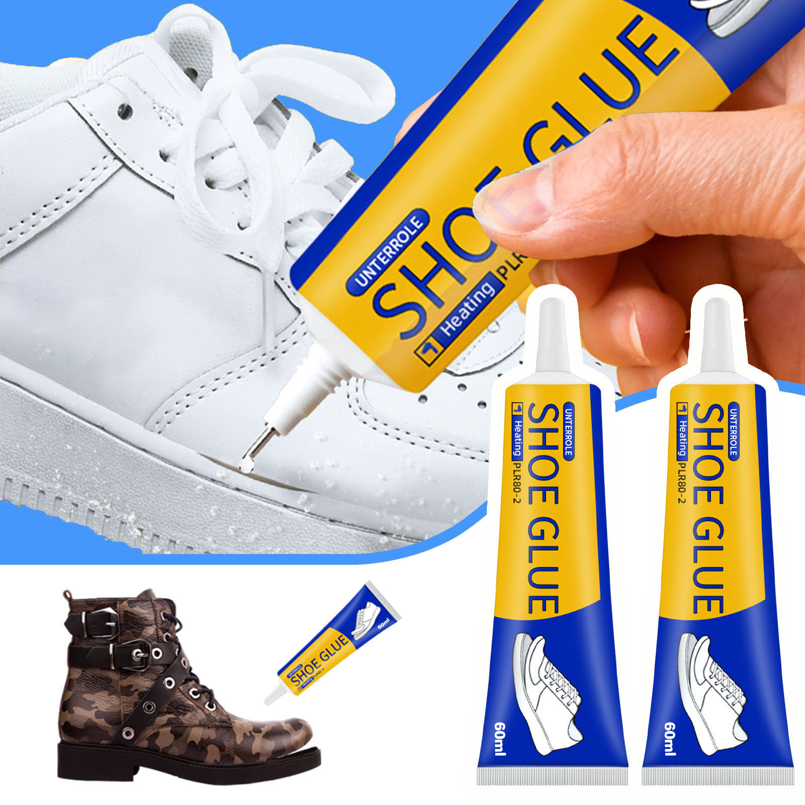 Woodworking Shoes - 1/3pcs 60ML Clear Shoe Repair Adhesive