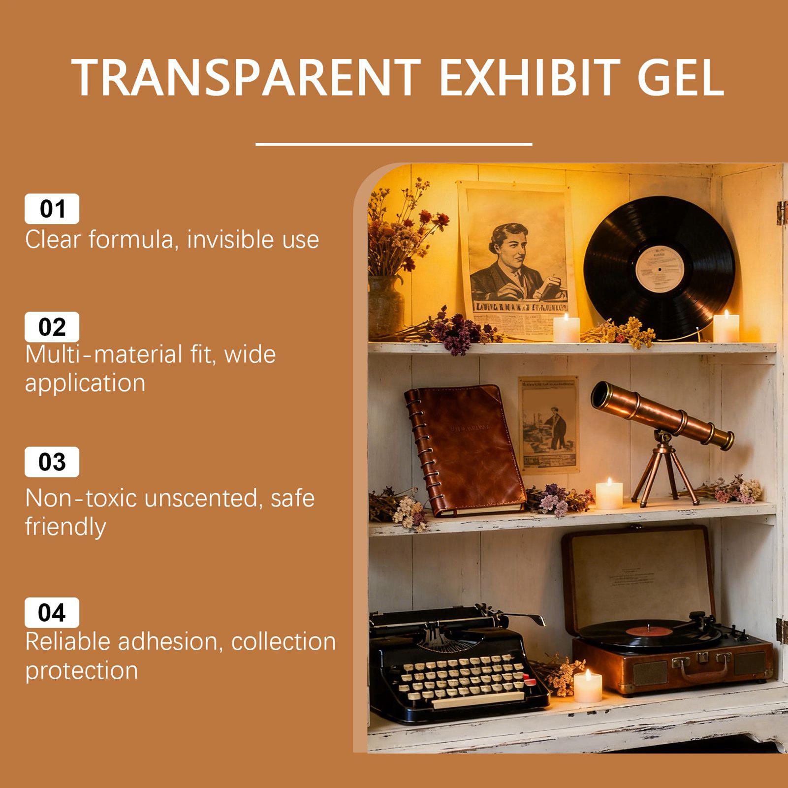 60g Museum Exhibit Gel Clear R - огляд і ціна Woodworking Women