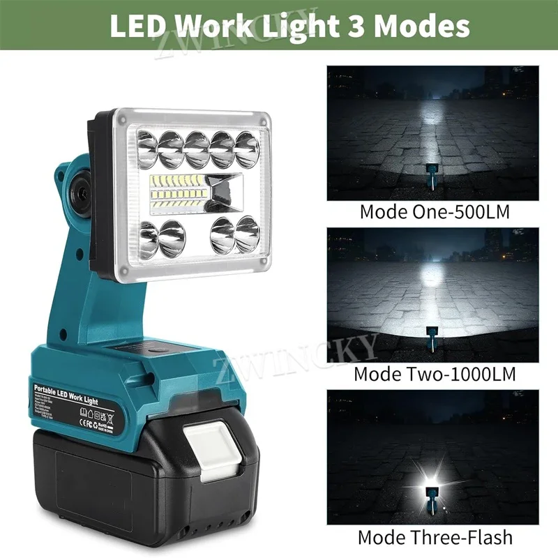Cordless Work Light LED Flashl - огляд і ціна Black+Decker Tool Cordless