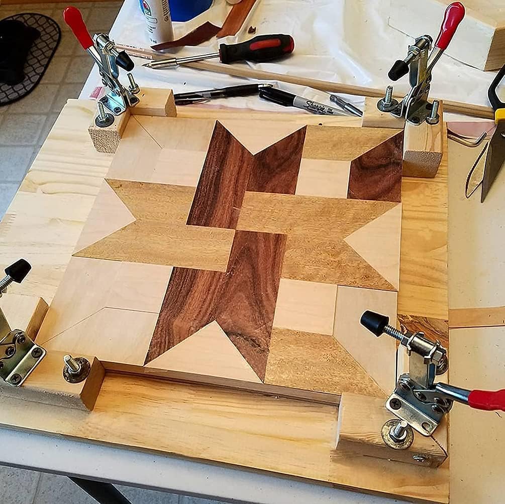 4Pcs Quick Release Hold Down T - огляд і ціна Woodworking Quick Clamps