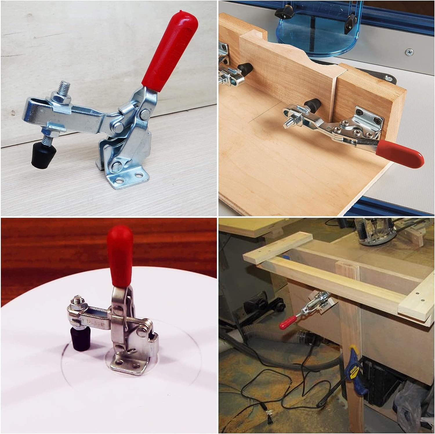 4Pcs Quick Release Hold Down T - огляд і ціна Woodworking Quick Clamps