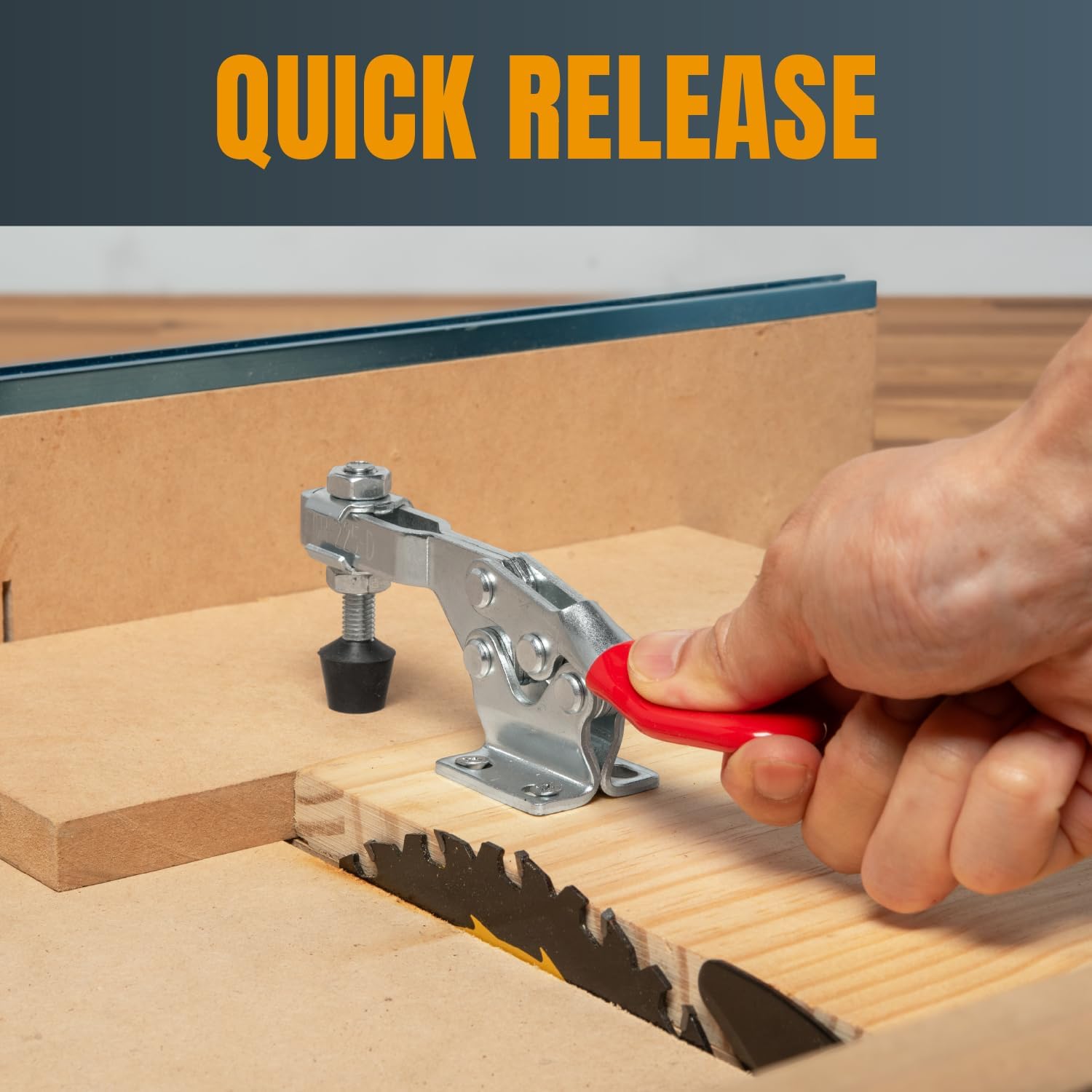 4Pcs Quick Release Hold Down T - огляд і ціна Woodworking Quick Clamps