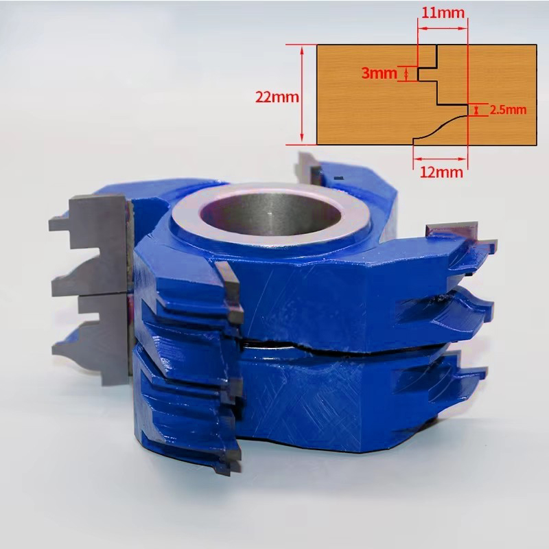 Solid Wood Profile Cutter Head - огляд і ціна Woodworking Machines