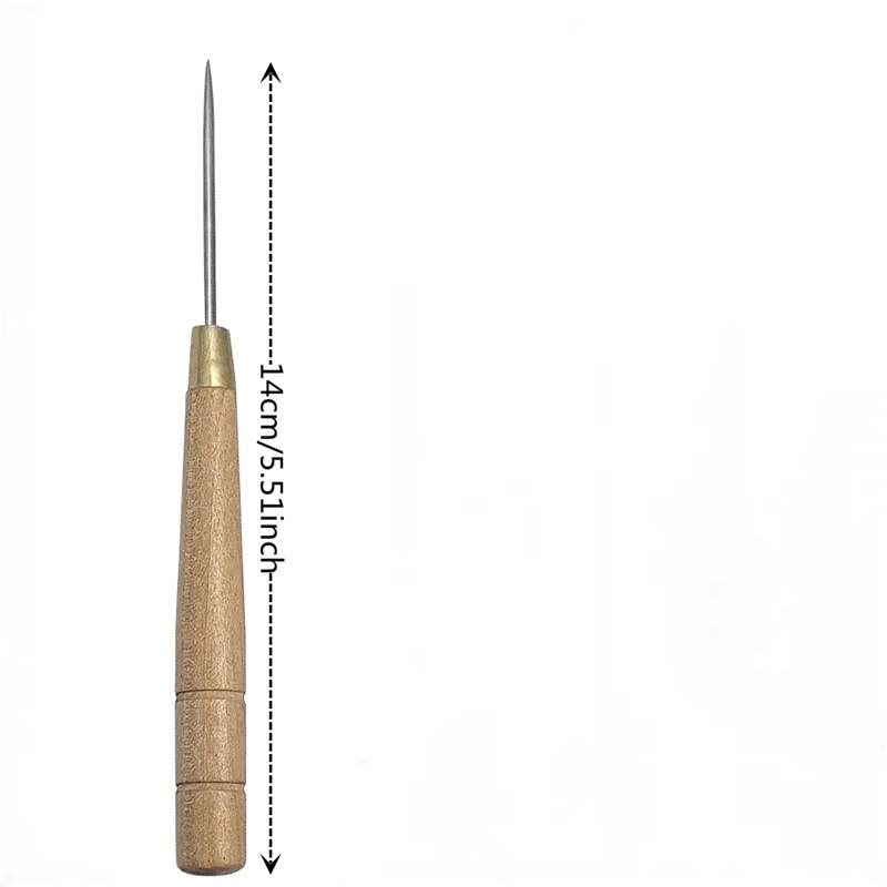 3 PCS Wooden Handle Awl Tool L - огляд і ціна Woodworking Shoes