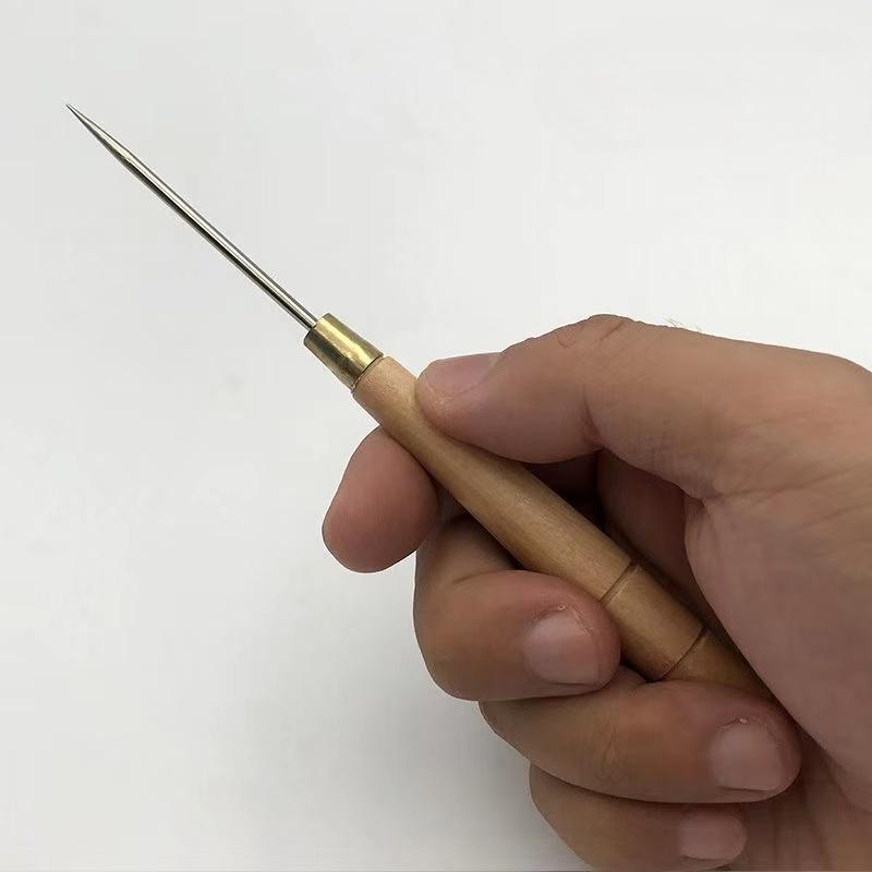 3 PCS Wooden Handle Awl Tool L - огляд і ціна Woodworking Shoes