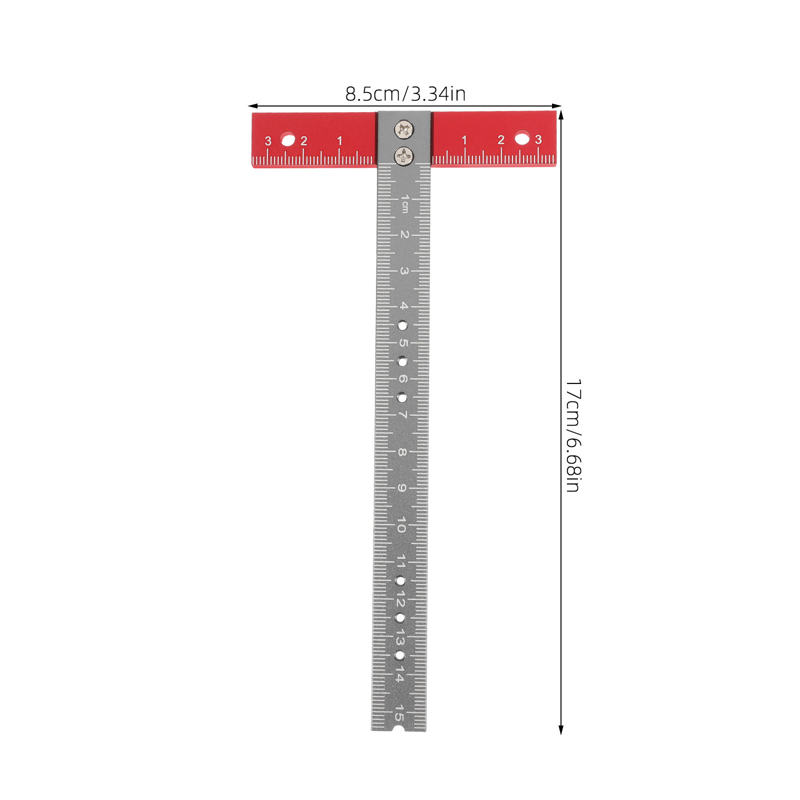T Ruler Aluminum Alloy Precise - огляд і ціна Woodworking Essentials