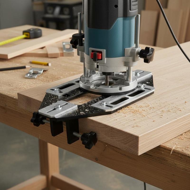 Aluminum Alloy Mortise Templat - огляд і ціна Woodworking Tool
