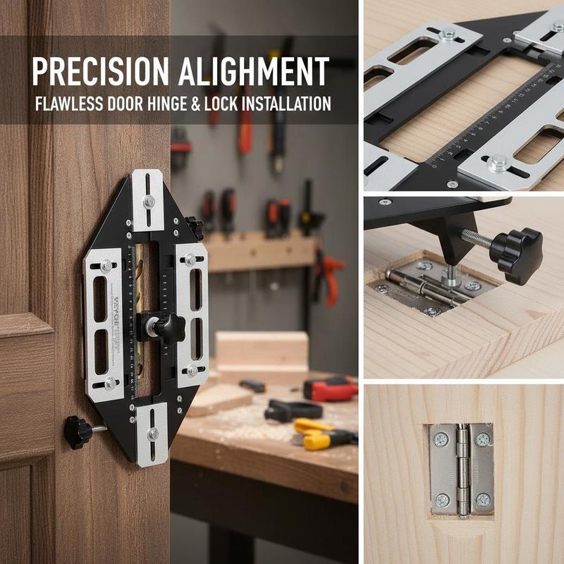 Aluminum Alloy Mortise Templat - огляд і ціна Woodworking Tool
