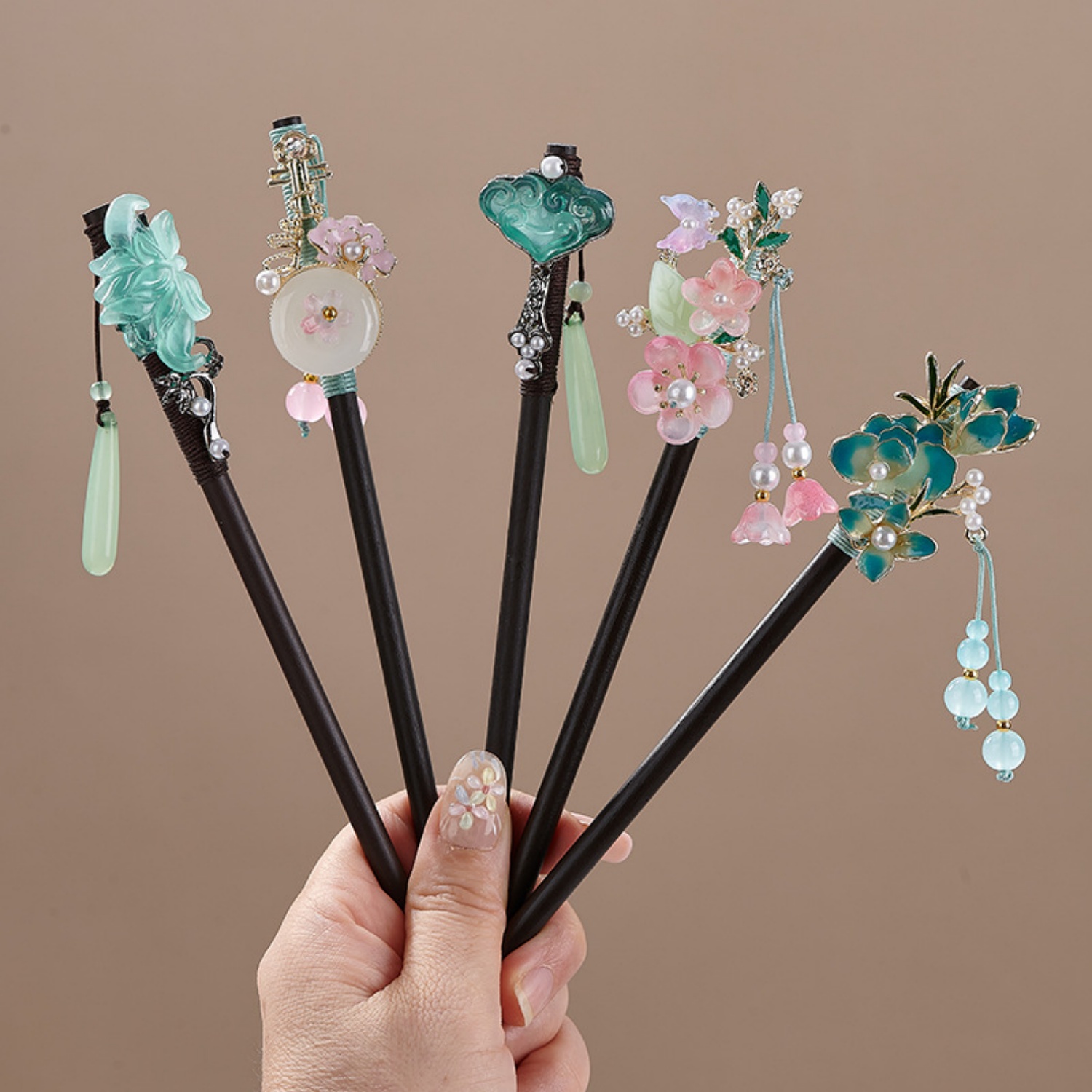 Vintage Flower Hairpin For Wom - огляд і ціна Woodworking Women