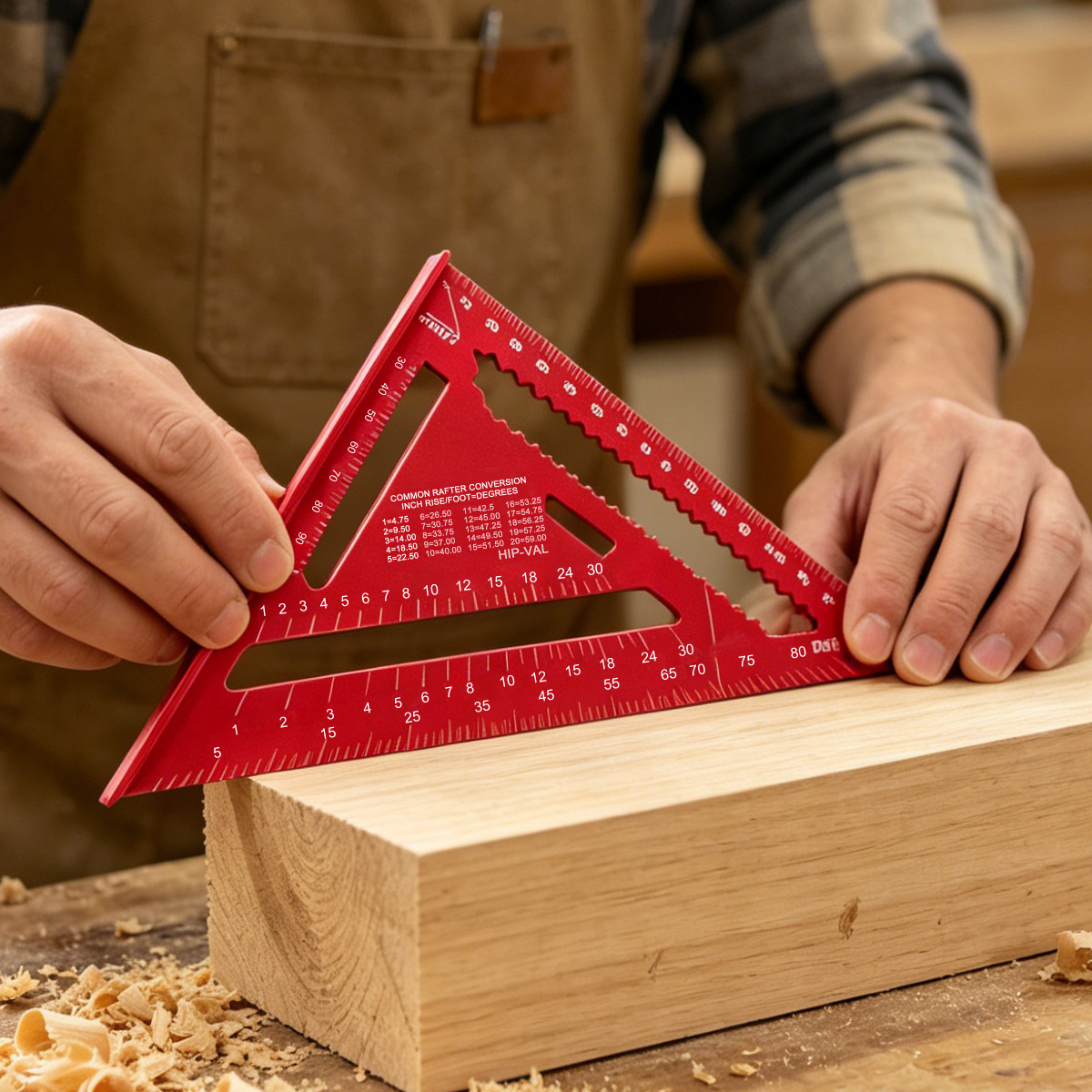 Aluminum Alloy Speed Square Hi - огляд і ціна Woodworking Essentials
