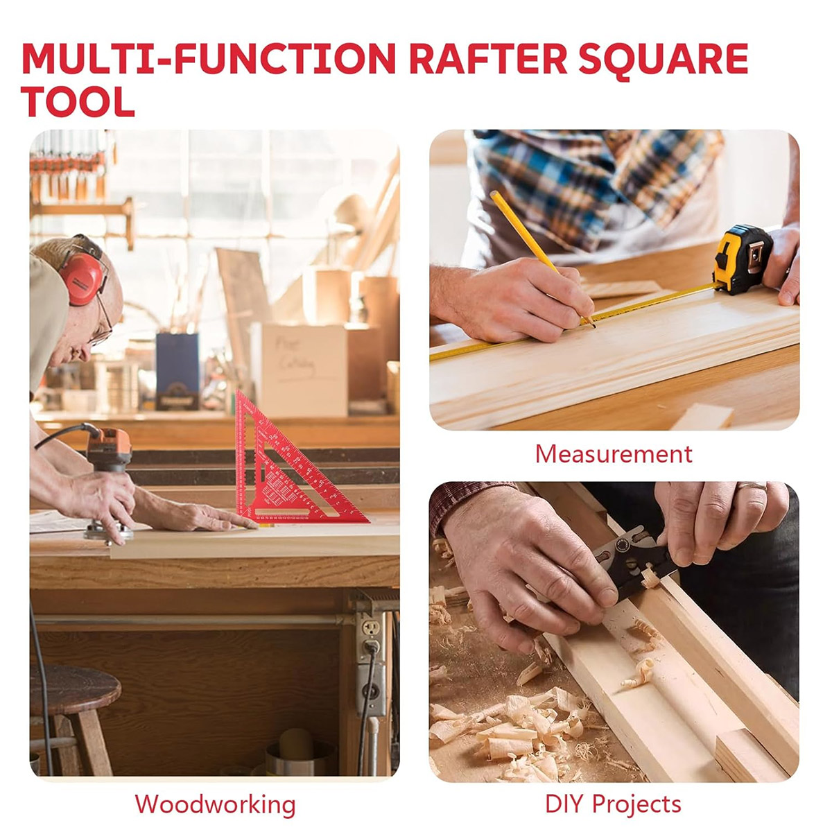Aluminum Alloy Speed Square Hi - огляд і ціна Woodworking Essentials