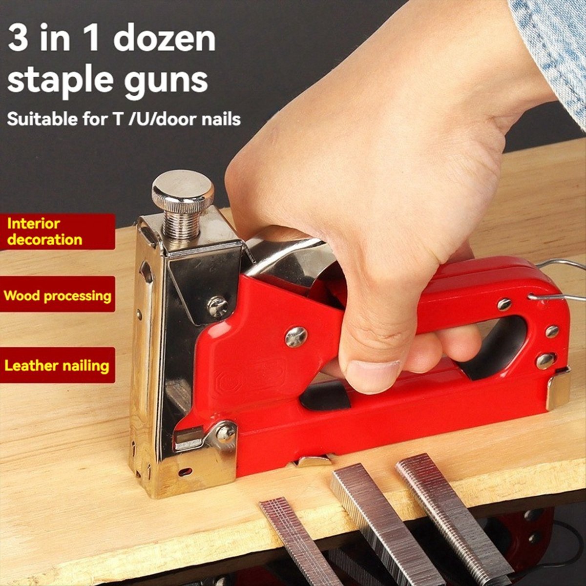N82R Manual Three-Purpose Nail - огляд і ціна Woodworking Tool