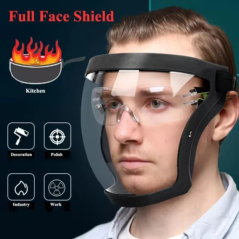 Reusable and Heat Resistant Fa - огляд і ціна Woodworking Face Shield