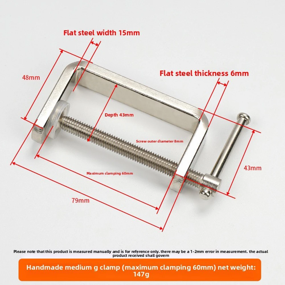 Heavy-Duty G-Clamp Made from F - огляд і ціна Woodworking Workshop Design