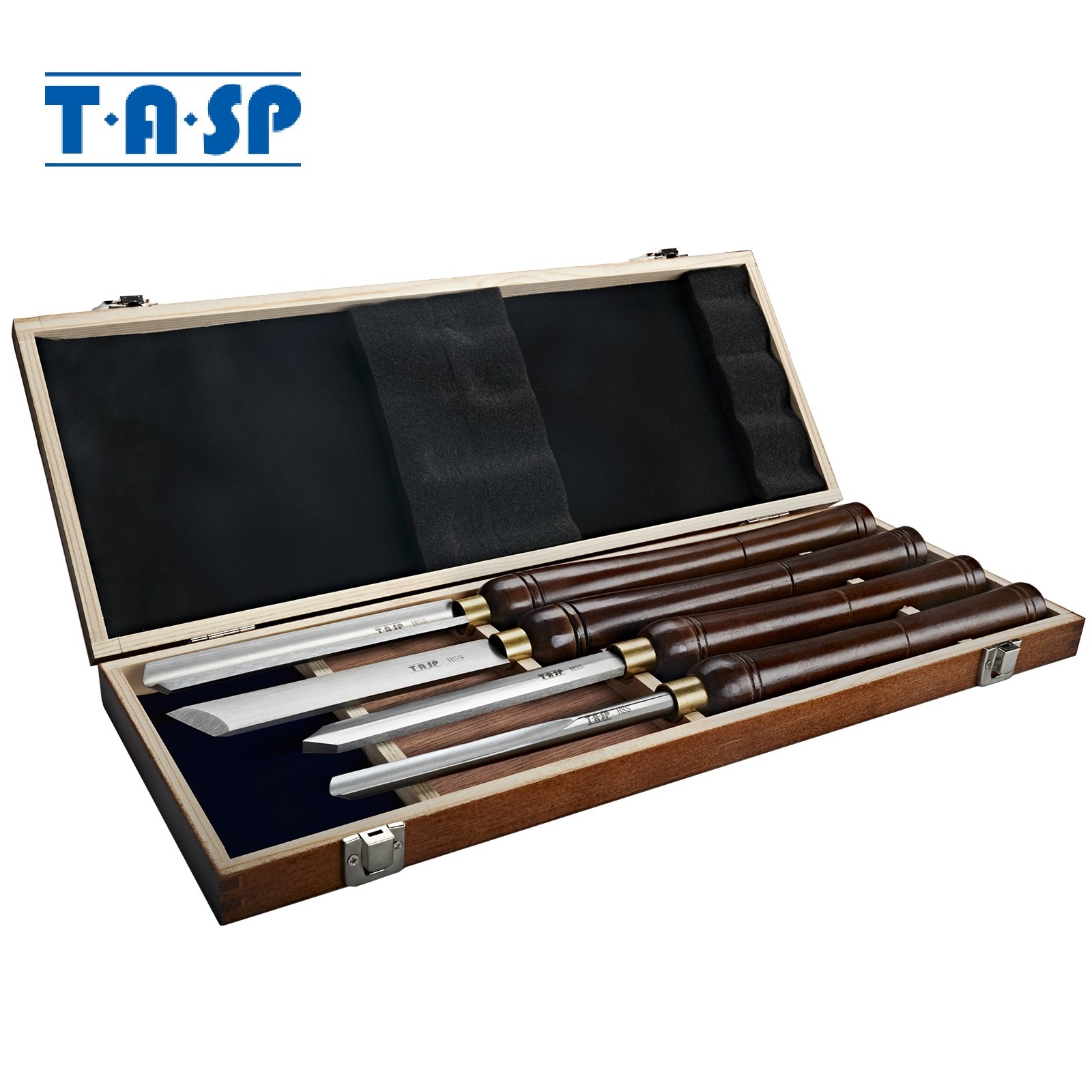 TASP 4pcs HSS Wood Turning Chi - огляд і ціна Skew Chisel Wood