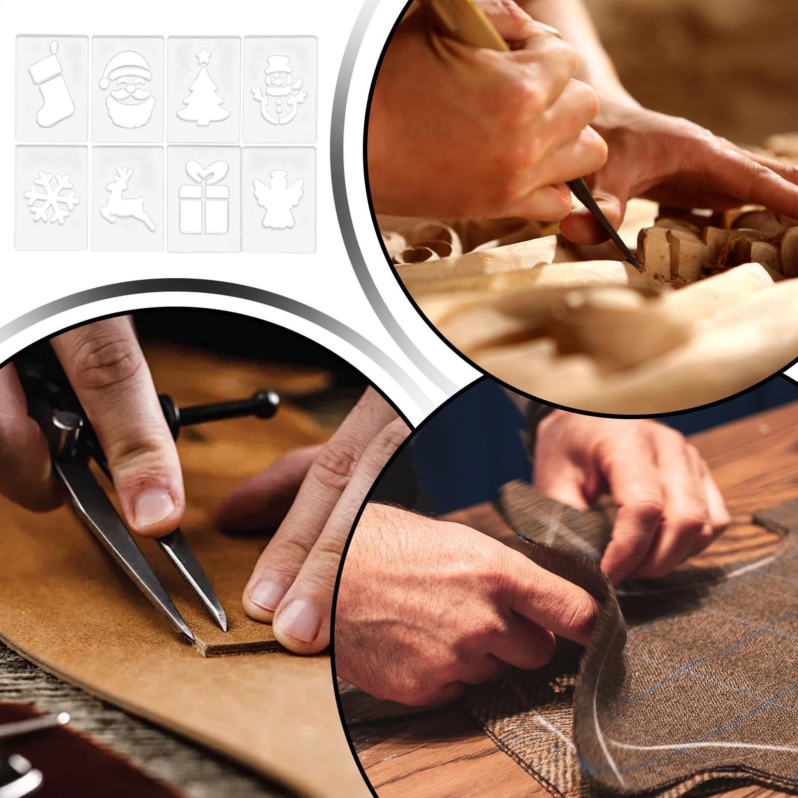 Christmas Stencil Portable Woo - огляд і ціна Woodworking Women