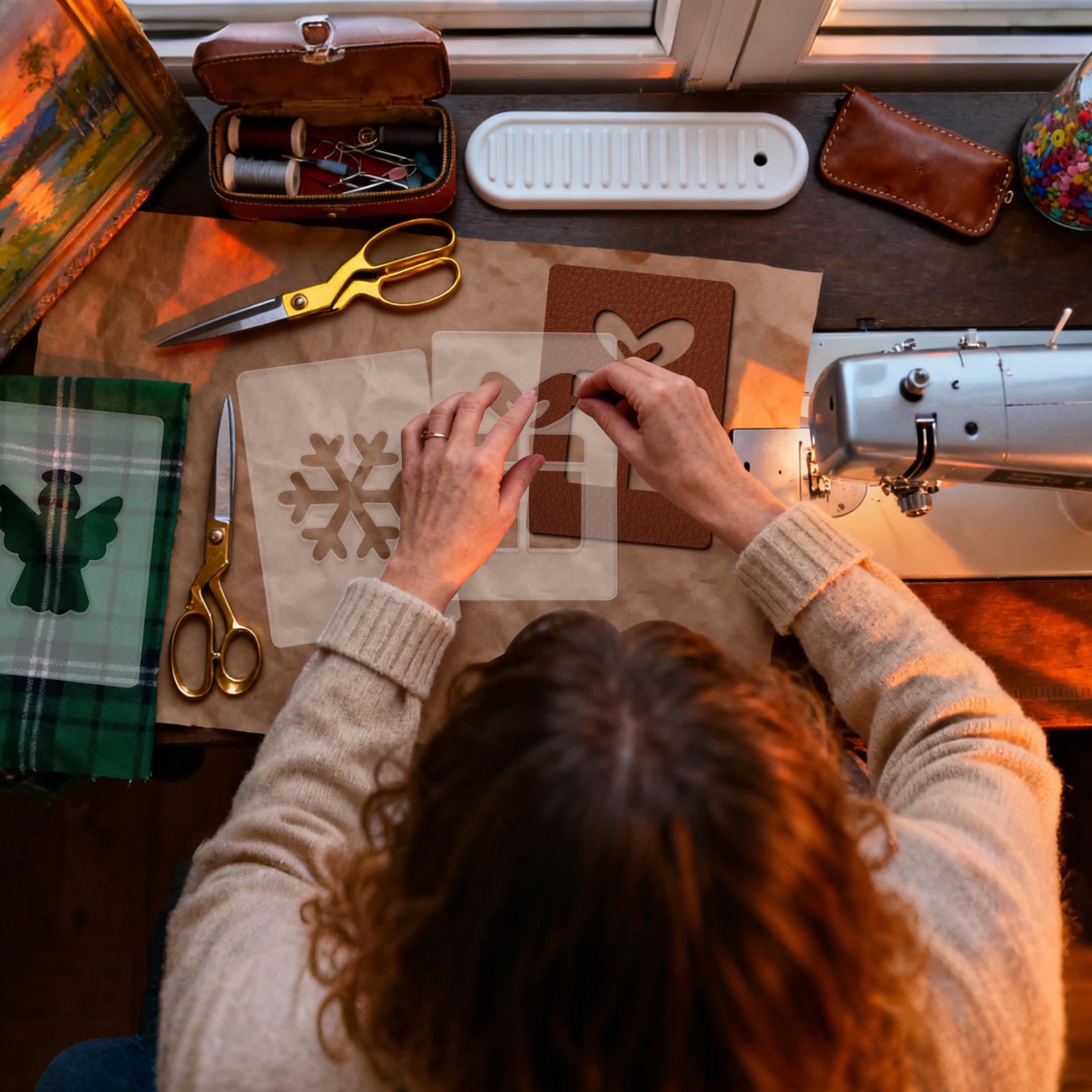 Christmas Stencil Portable Woo - огляд і ціна Woodworking Women