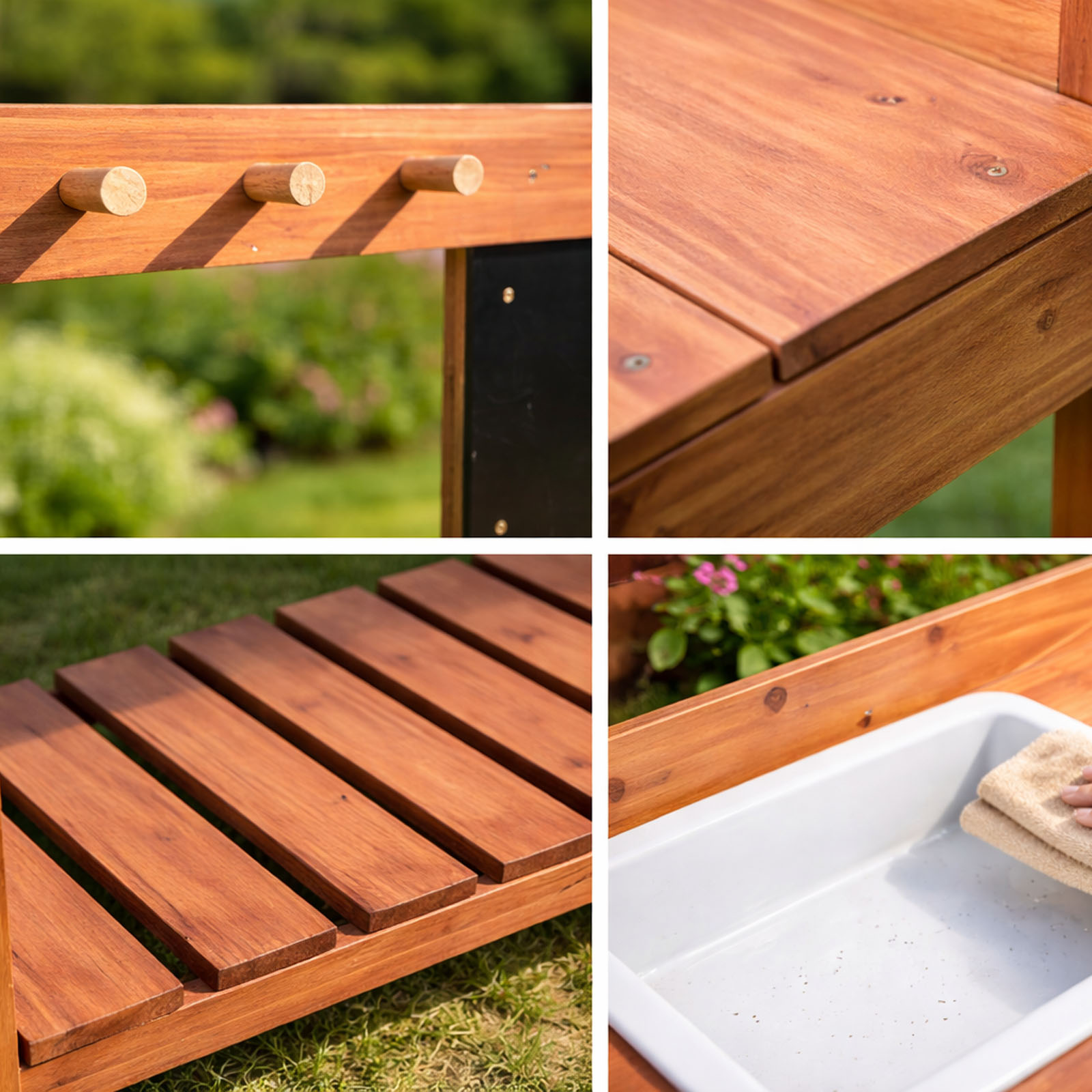 Wooden Potting Benches For Chi - огляд і ціна Workbench Woodworking