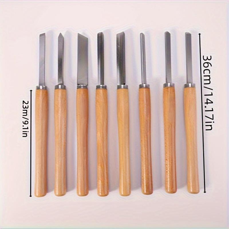 8Pcs Professional Wood Turning - огляд і ціна Skew Chisel Wood