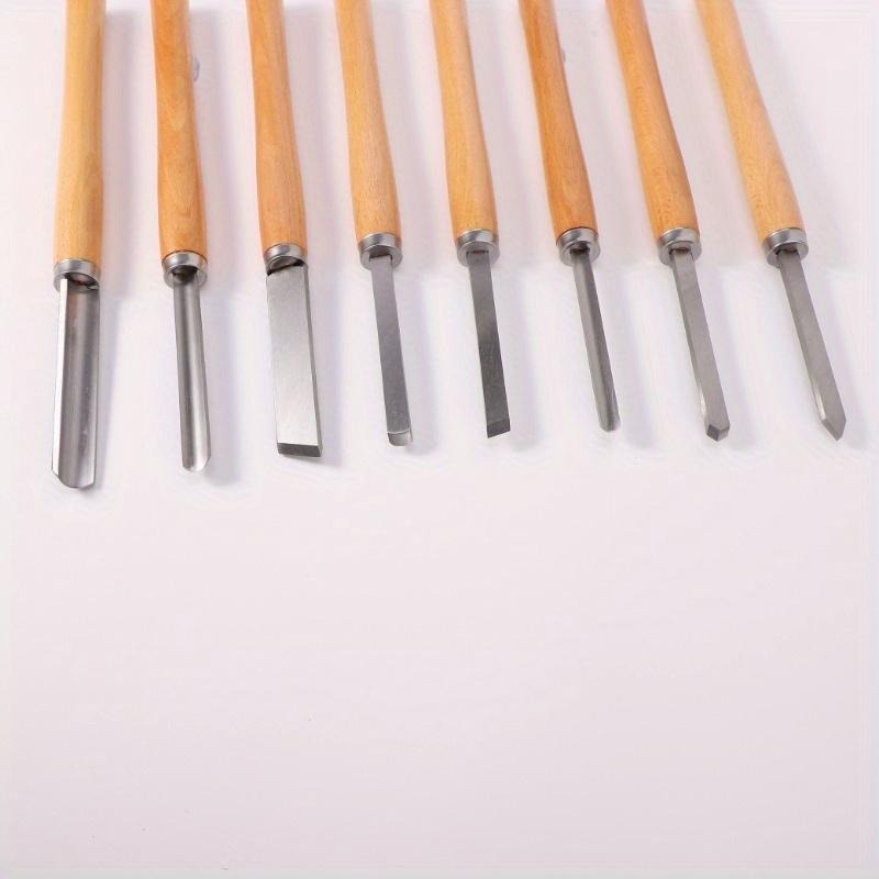 8Pcs Professional Wood Turning - огляд і ціна Skew Chisel Wood