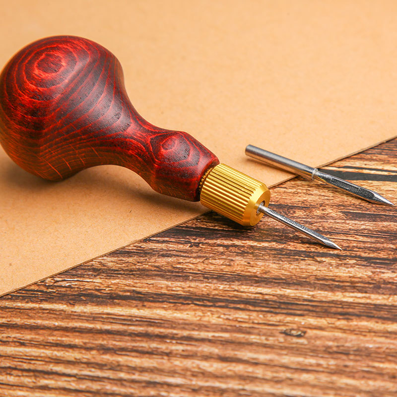1Set DIY Leather Punch Awl Woo - огляд і ціна Woodworking Shoes
