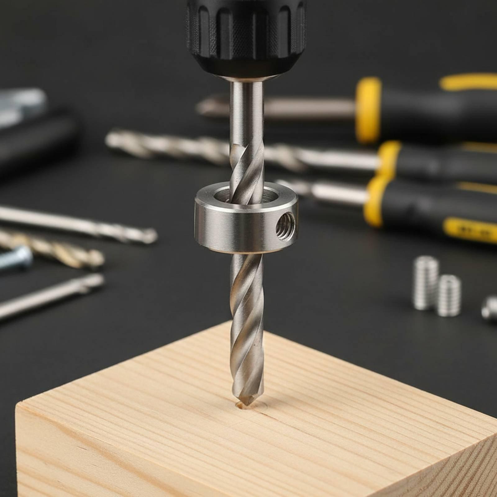 Boring Tool Stop Double Screw  - огляд і ціна Woodworking Workshop Design