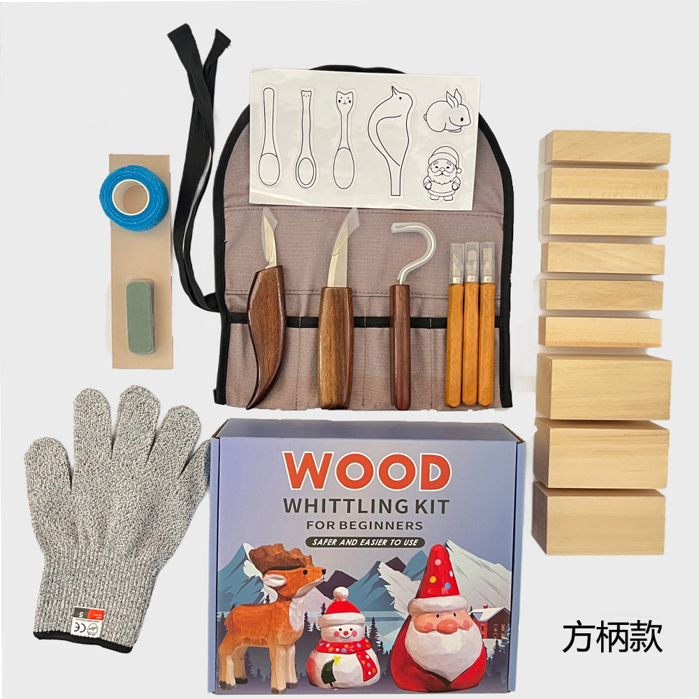Carving Knife Gift Box Set 21- - огляд і ціна Woodworking Knives