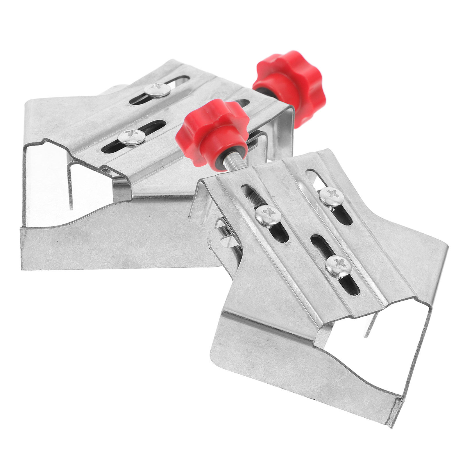 2Pcs Right Angle Clamp Stainle - огляд і ціна Woodworking Quick Clamps