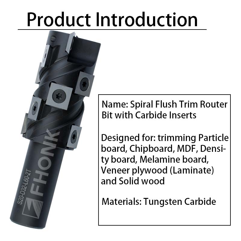 20mm Shank Flush Trim Router B - огляд і ціна Woodworking Tool