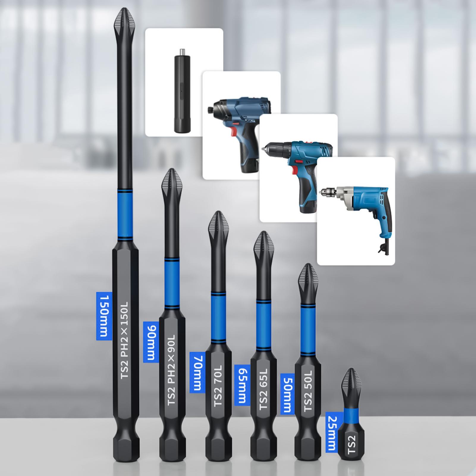 Drill Screwdriver Bit Set 6-Pi - огляд і ціна Woodworking Tool