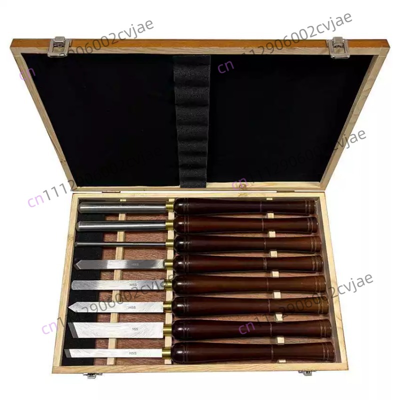 Wood Lathe Turning Tools 8 PCS - огляд і ціна Skew Chisel Wood