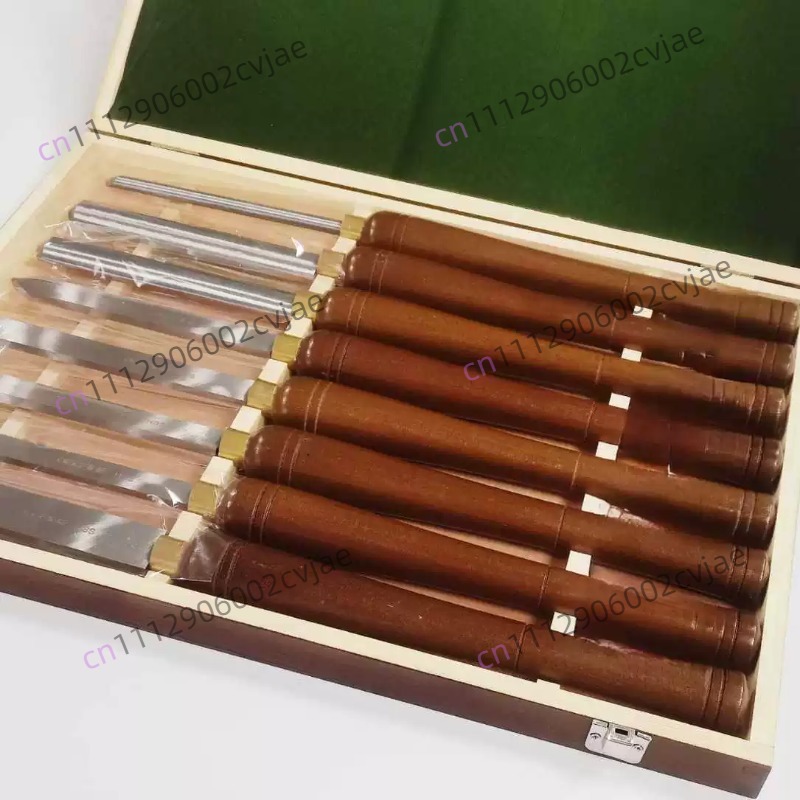 Wood Lathe Turning Tools 8 PCS - огляд і ціна Skew Chisel Wood