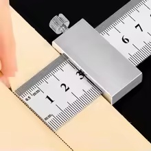 39mm Precision Ruler Aluminum  - огляд і ціна Woodworking Workshop Design
