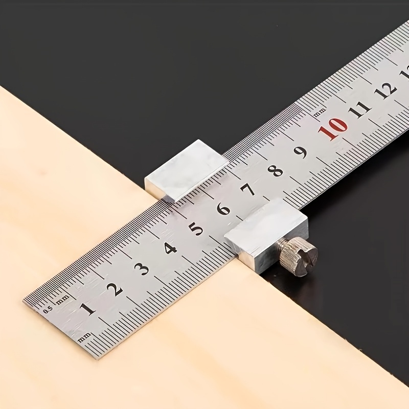 39mm Precision Ruler Aluminum  - огляд і ціна Woodworking Workshop Design