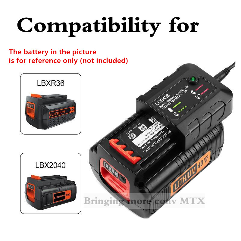 For Black&Decker 36V/40V Li-io - огляд і ціна Black+Decker Tool Cordless