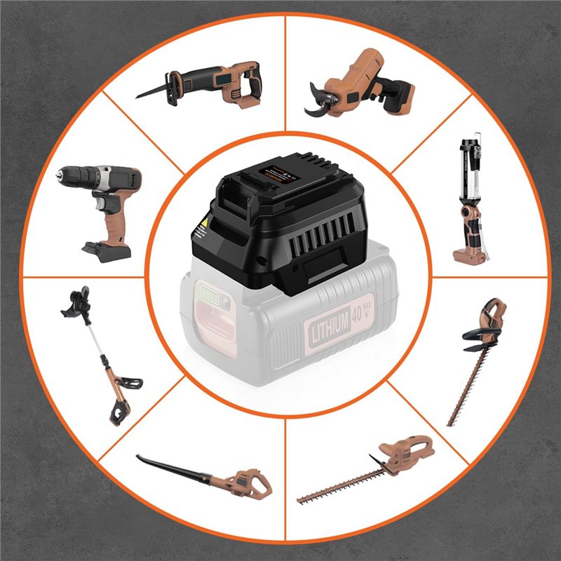 Y42A-Battery Adapter For Black - огляд і ціна Black+Decker Tool Cordless
