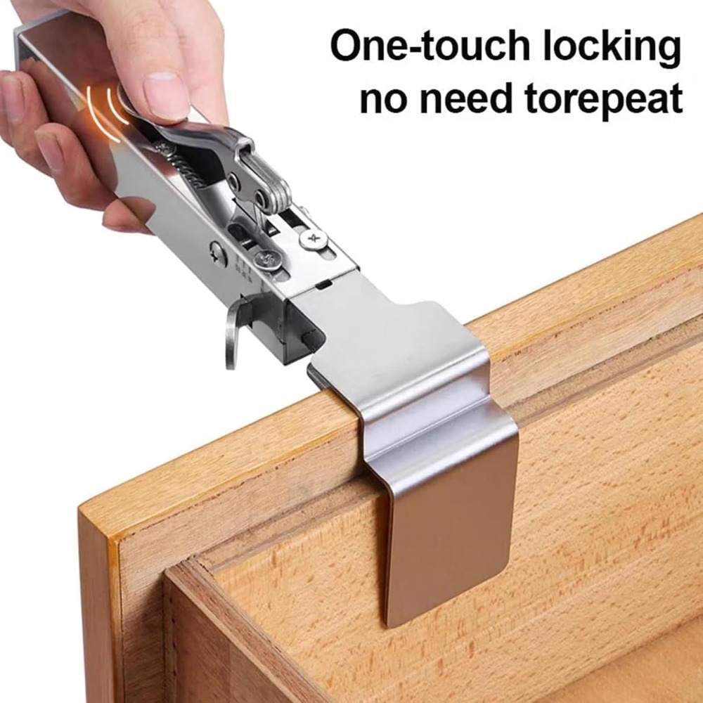 Quick-Install Drawer Front Ins - огляд і ціна Woodworking Quick Clamps