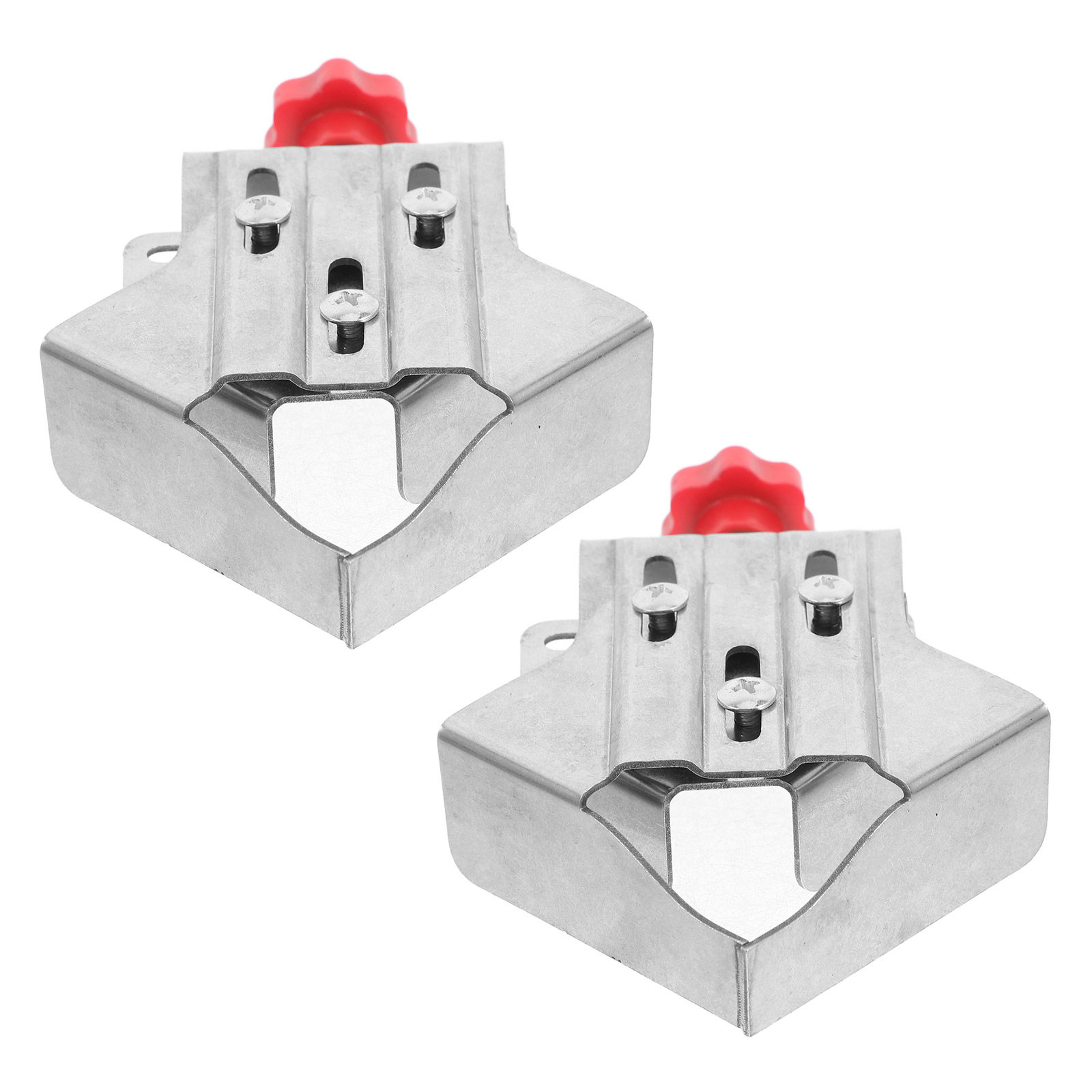 2Pcs Right Angle Clamp Stainle - огляд і ціна Woodworking Quick Clamps
