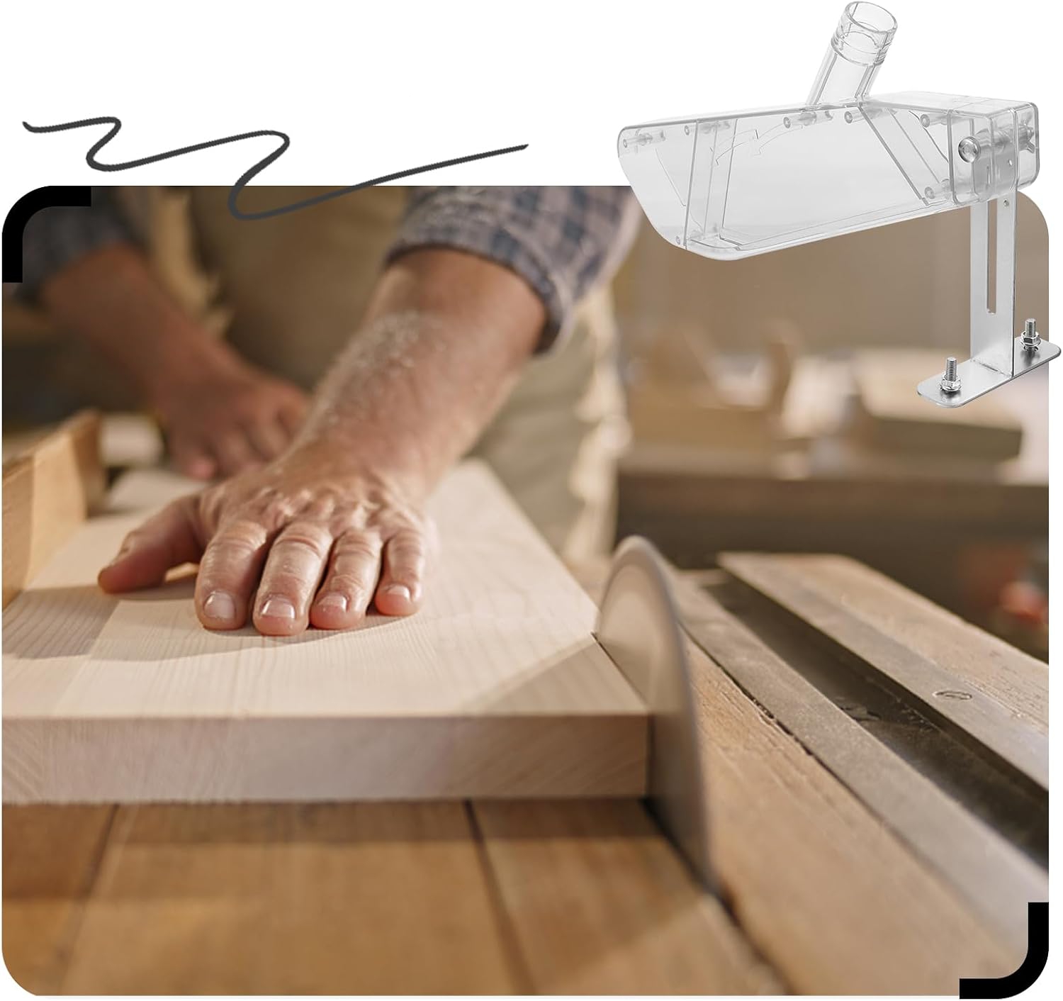 Woodworking Table Saw Protecti - огляд і ціна Woodworking Essentials